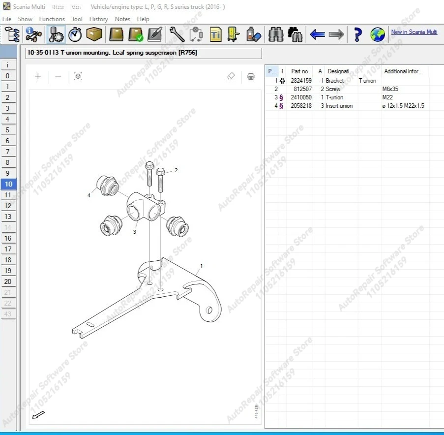 ForScania Multi unlock 2025.06 /2025.1 etc Electronic Parts Catalogue Truck Bus & Engine Scania EPC with unexpire patch