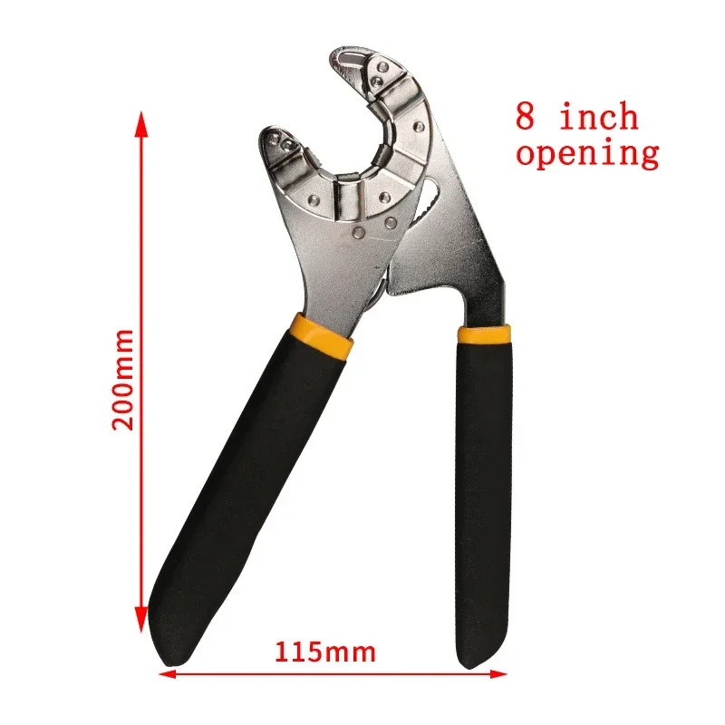 

:Adjustable Wrench Set,Multifunctional Torque Pipe Pliers, Hexagon Socket Screw Spanner,Water Pipe Clamps,Convenient Hand Tool