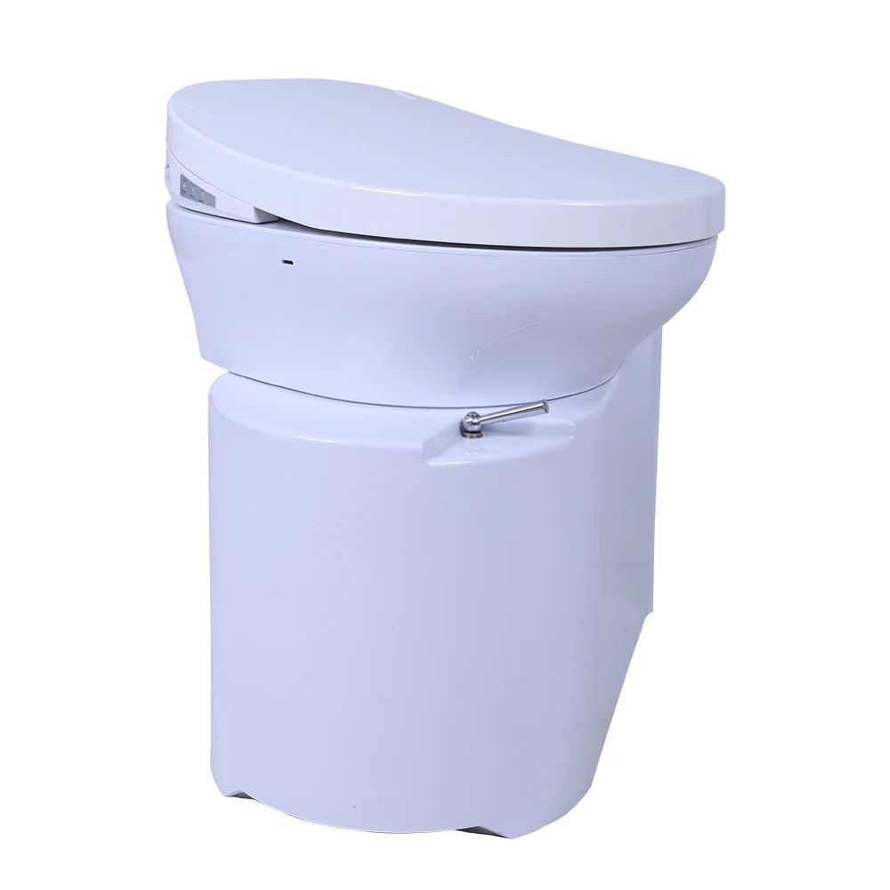 

Space Saving Rotatable RV Composting Toilet, Intelligent Wet Dry Separation Toilet