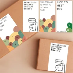 20-50pcs Fashionable Minimalist Style Stickers Gift Boxes Sealed Labels Baking Cake Boxes Candy Packaging Decorative Stickers