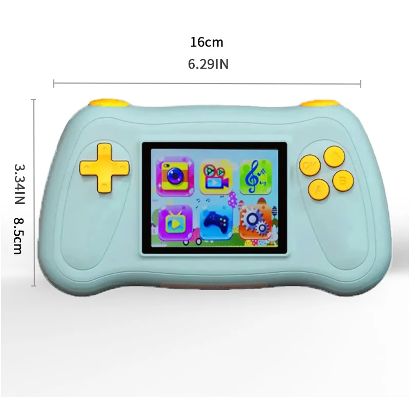 Children Digital Camera Machin Game Consoles Toys Portable Cute Boy Girl's Birthday Gift 500w  Pixel 2.4 Inch Screen Photo Video