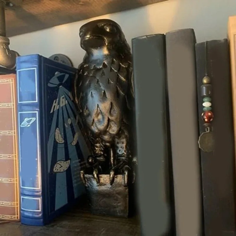 1 Piece Maltese Falcon Statue Shelf Decorations Black Resin Handmade Resin Sculpture view 2