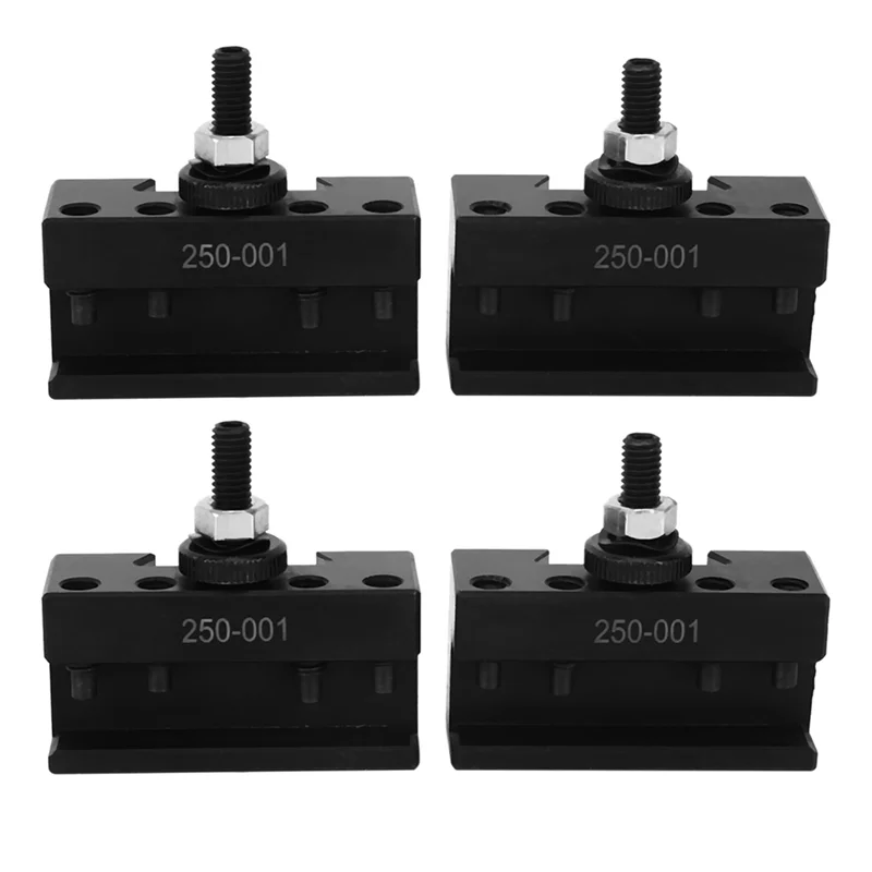 

4-Piece Set 250 - 001 0Xa Quick Change Tool Turning Tool Holder Steel Material 1 Bracket-[A04I]