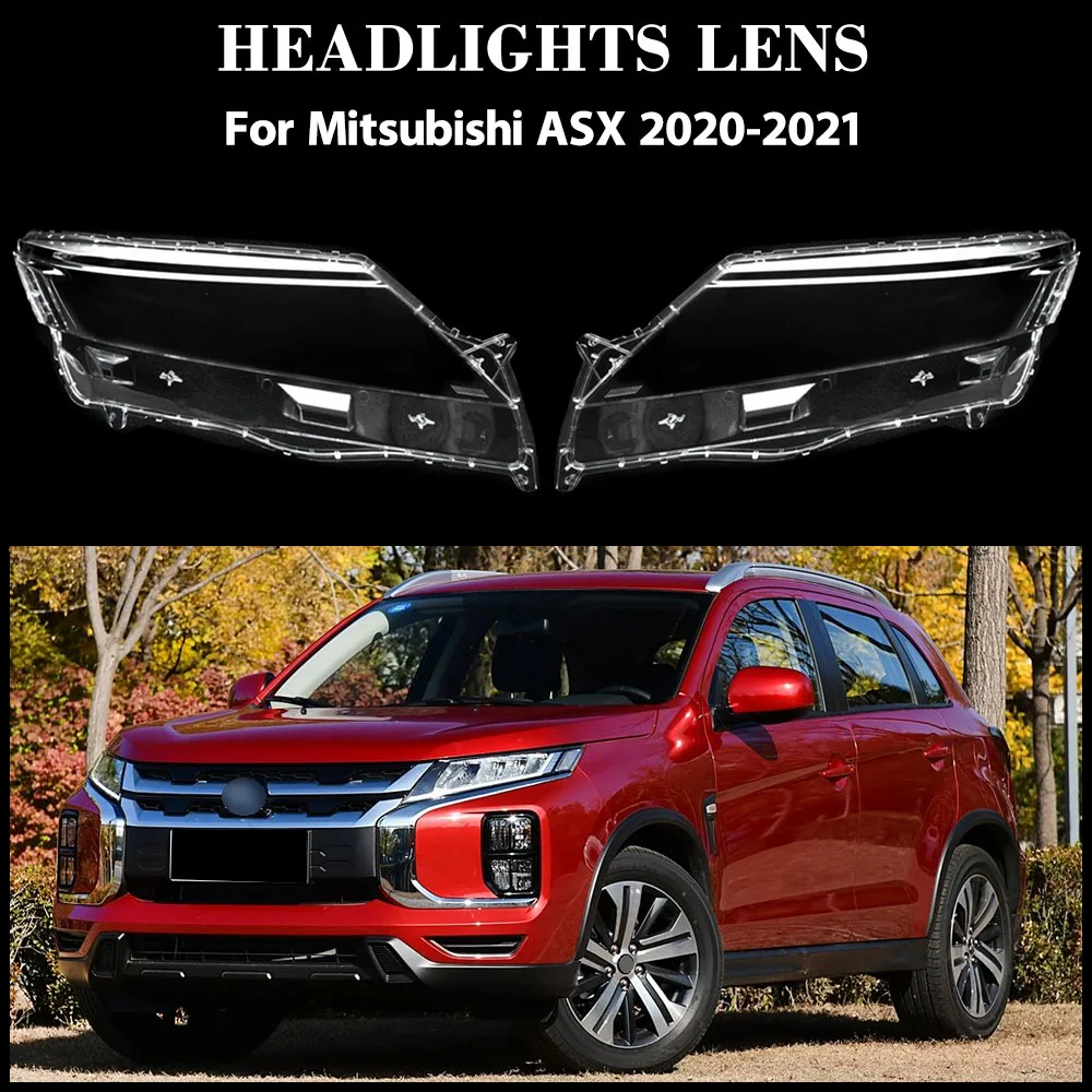 

Для Mitsubishi ASX 2020 2021, крышка фары, маска, прозрачный абажур, линза из плексигласа, автозапчасти