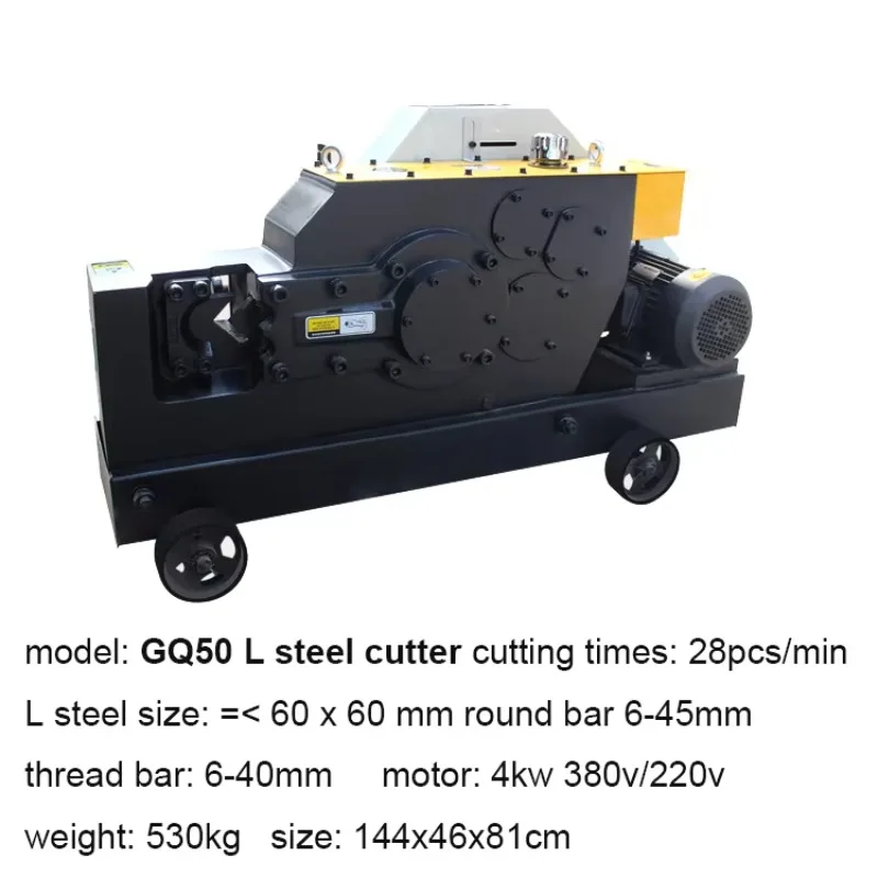 6-70mm Automatic Steel Bar/rebar Cutting Machine Hydraulic Steel Round Rod Cutter