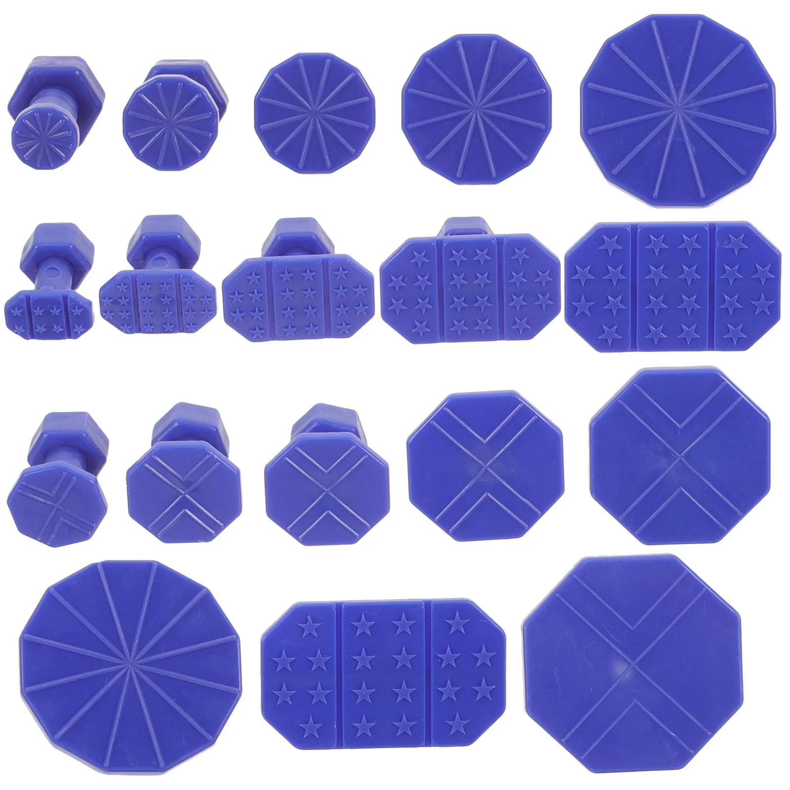 

1Set Auto Dent Removal Kit Easy Use Durable Plastic Car Fix Tool Dent Puller Puller Auto Body Tools Trim Removal Tool