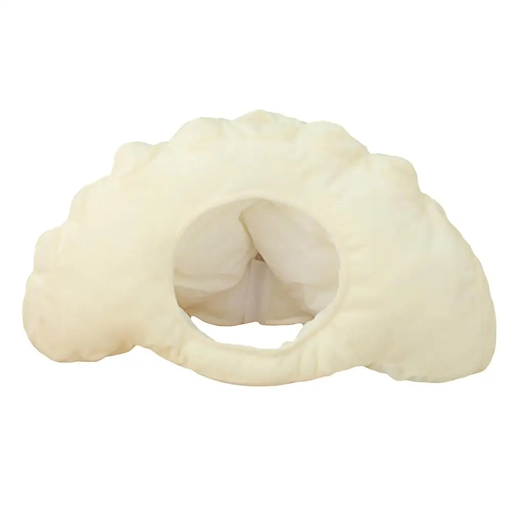 Dumpling Shaped Headgear PP Cotton Party Hat Funny Costume Beige Color Adult Kids Carnival Accessories Birthday Supplies