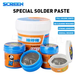 MECHANIC Lead-Free Solder Paste Low/High Temperature Soldering Flux Welding Tin Paste for Mobile Phone PCB BGA SMD Repair Tools