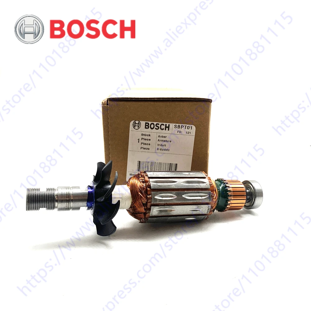 220V-240V Armature Rotor for BOSCH GKF600 GMR1 Power Tool Accessories Electric tools part