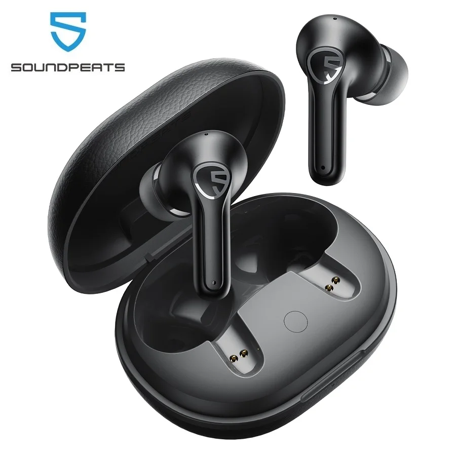 SoundPEATS T3 pro Auricolari wireless Auricolari Bluetooth V5.4 con cancellazione attiva del rumore con 4 microfoni, driver da 12 mm, connessione multipunto