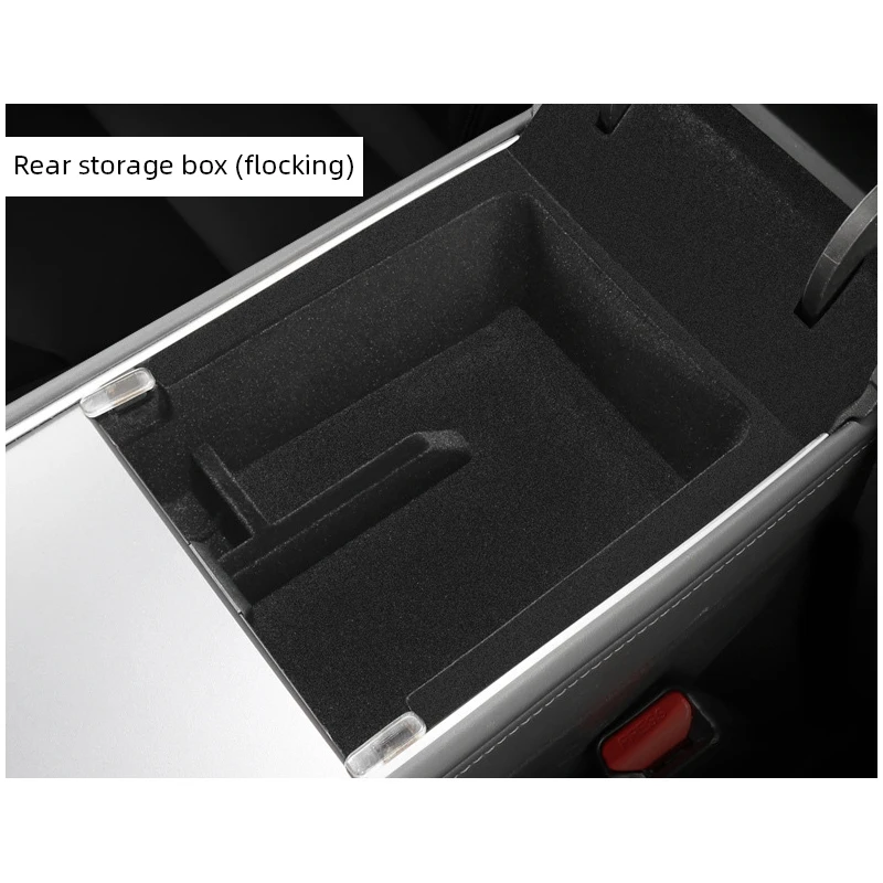 For Tesla Model 3 Y 2021 2022 Center Storage Box Center Console Organizer Box Central Armrest Storage Case Interior Accessories