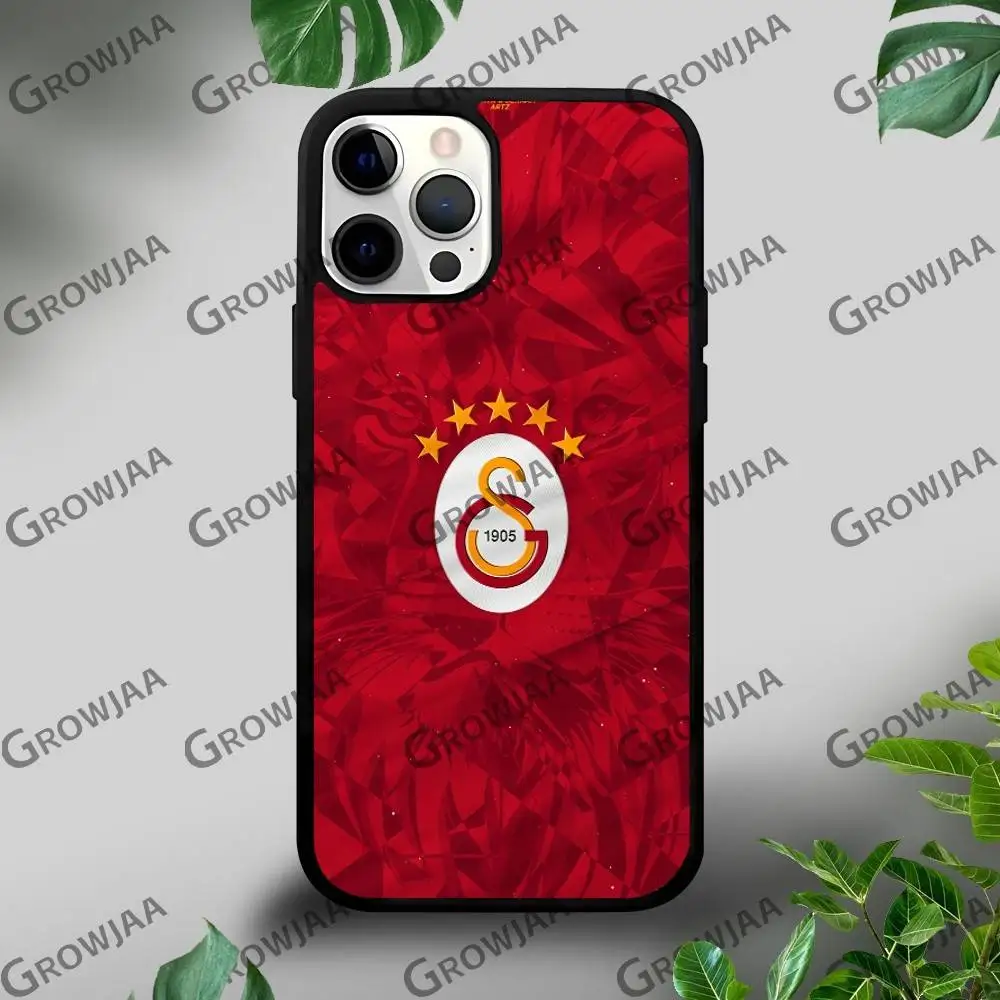 حافظة هاتف رائعة G-Galatasaray-Club لهاتف آيفون 16 15 14 13 12 11 Pro Xs Max Mini Plus Celulares Hard Funda