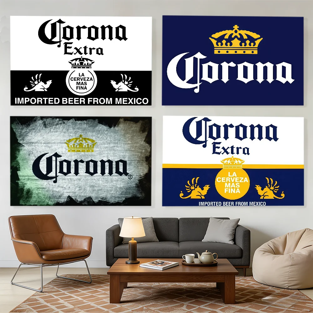 Fashion C-Corona E-Extra Beer flag Decorative Banners Suitable For Outdoor Camping Family Parties And Garden Walls Gift