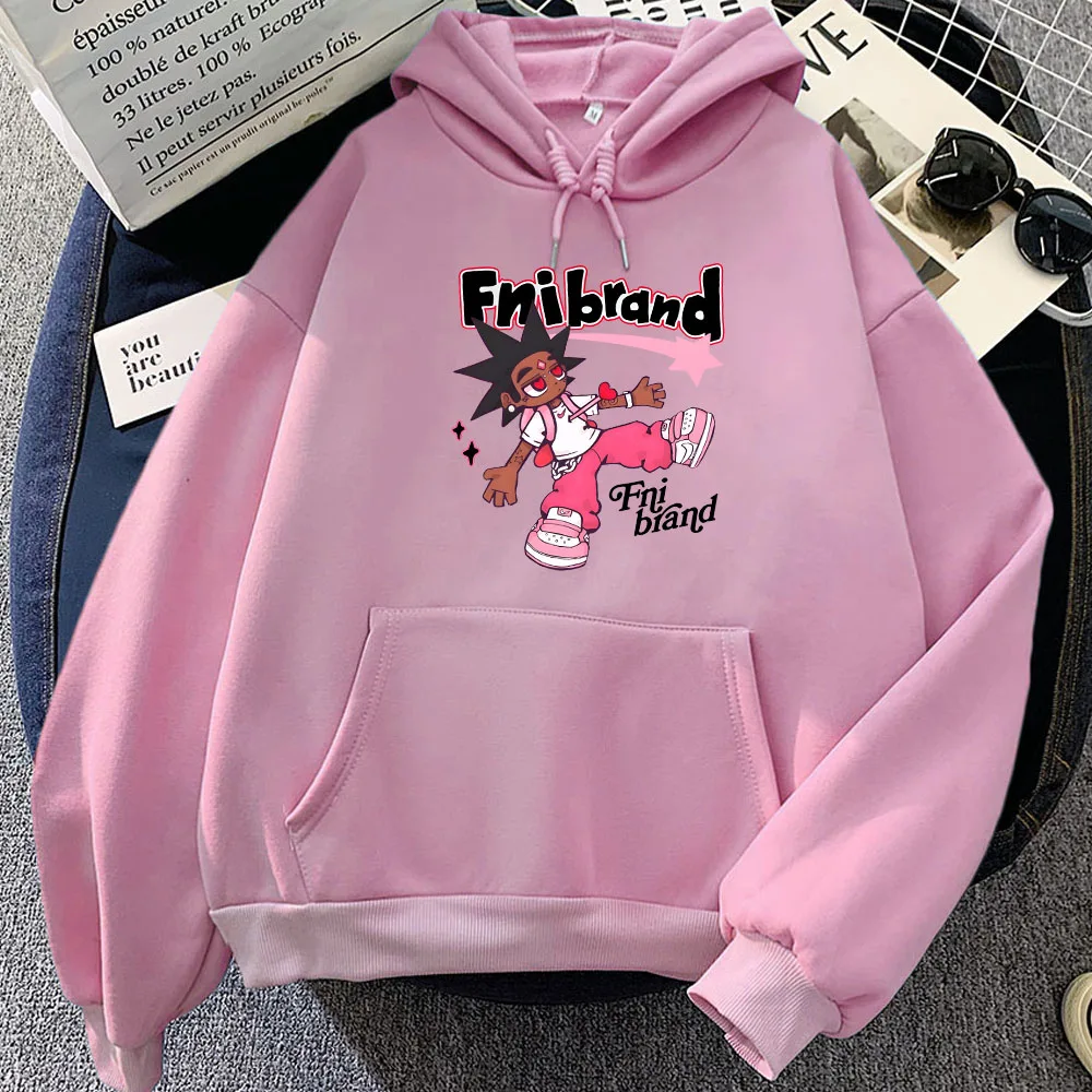 Fniibrand FashionBrand Y2k Fashion Sweatshirts Women Autumn Hooded Pullovers Cartoon Graphic Hoodie Comfortable Casual Clothes