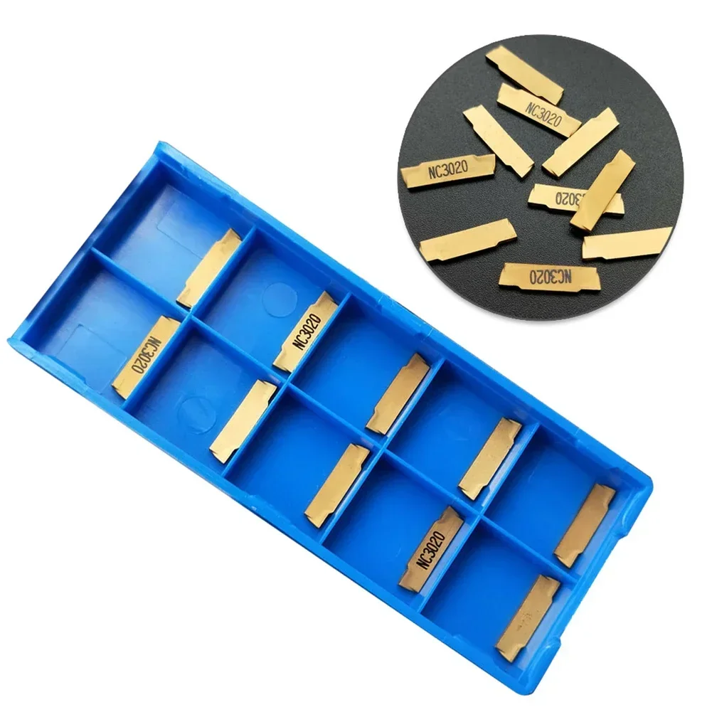 

Complete Your Machining Tool Kit with the 10pcs MGMN150 G NC3020 Carbide Turning Inserts for Effective Grooving and Cutting