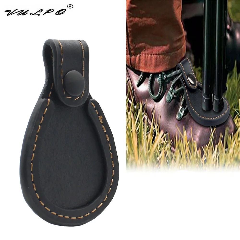 Hunting Rifle Shotgun Gun Barrel Resting Toe Protector Pad Shoes Protector Leather Pad For Outdoor Hunting Shooting Rifle Barrel