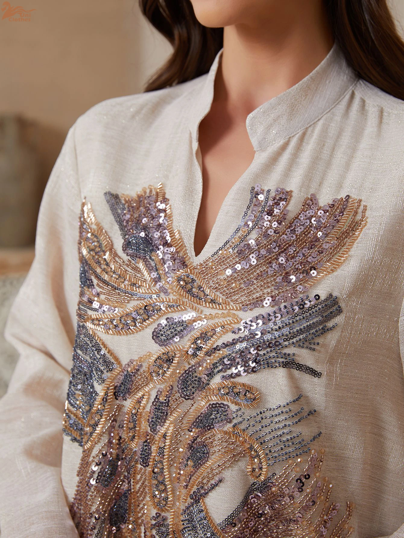 

Мусульманское женское праздничное платье с длинными рукавами, пайетками и вышивкой, роскошное выпускное платье в марокканском стиле, свободная повседневная абайя