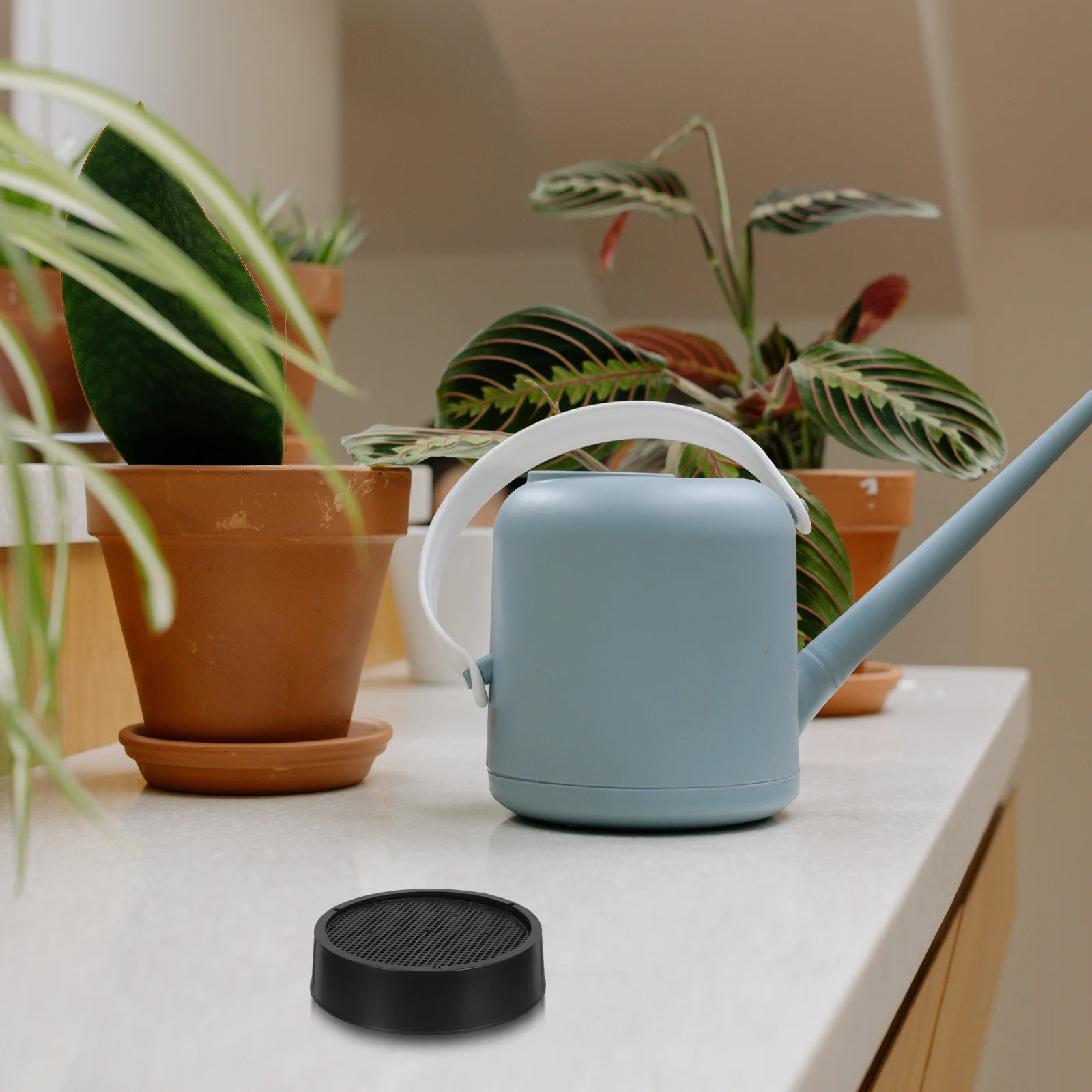 

Набор из 2 сит для просеивания почвы: пластиковые сита для сада, мелкое, среднее и крупное сито для садоводства, балкона, мини-садовый инструмент