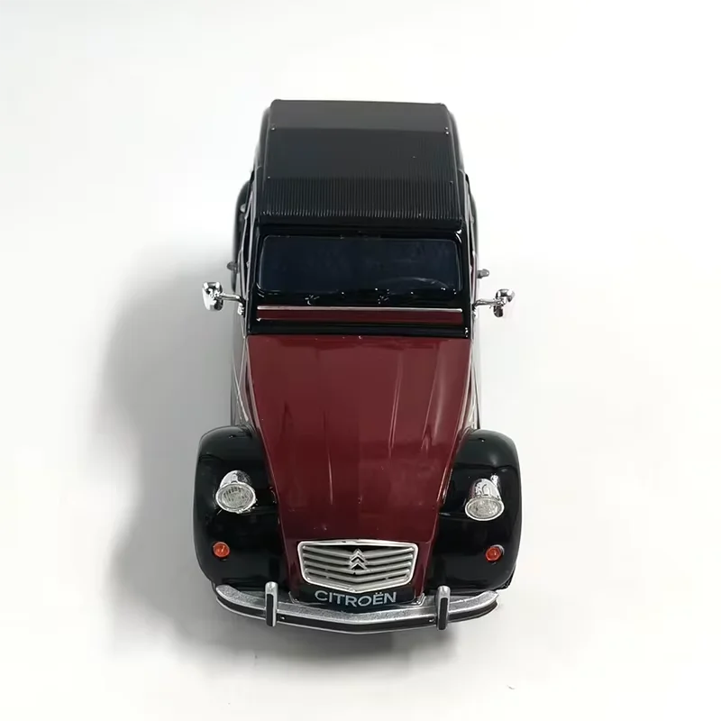 WELLY Scala 1:24 CITROEN 2CV 6 Charleston Modello di auto in lega Collezione statica Decorato Regali di festa Giocattoli Regalo souvenir