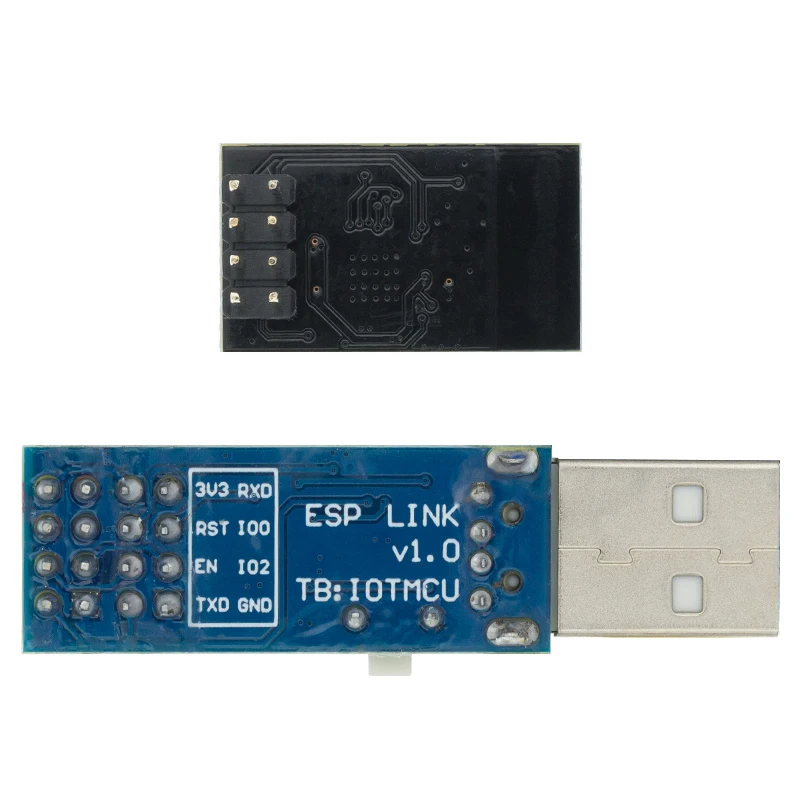 ESP8266 ESP-01 البرامج الثابتة ESP-01S حرق واي فاي وحدة تنزيل ESP LINK V1.0