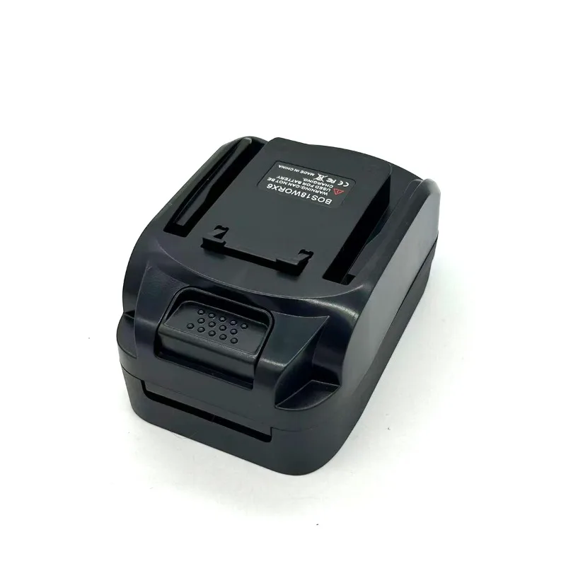 For BS 18V BAT609 BAT610G Li-ion Battery for Use for Worx 20V 6-pin WA3520 Cordless Tools BOS18WORX6 Power Tool Battery Adapter