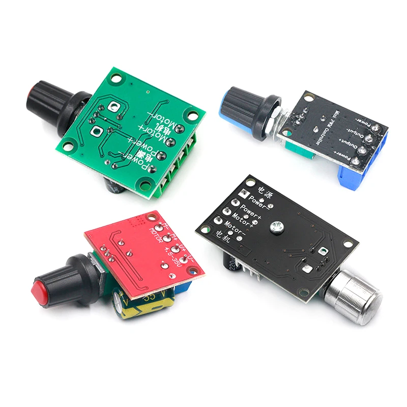 PWM DC Motor Governor 2A 3A 5A 10A 90W Speed Control Switch Switch Function 1803BK 1203BK Adjustable Module Switch Function