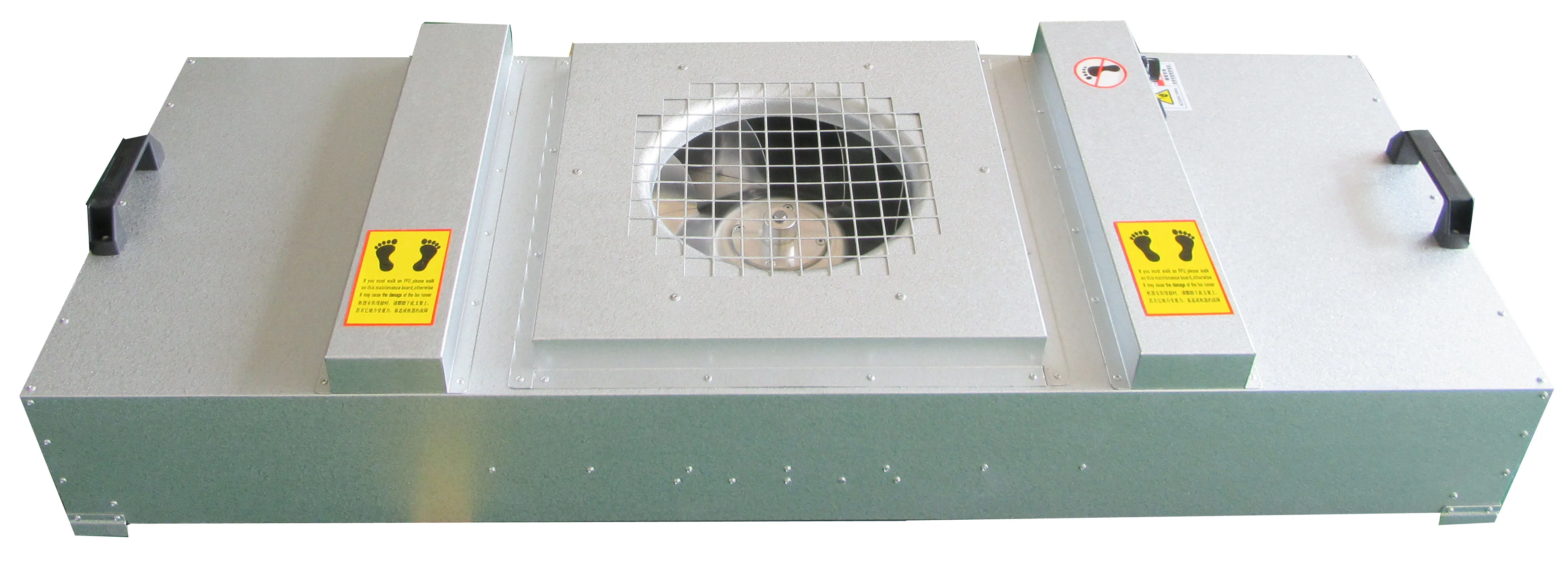 تخصيص وحدة فلتر مروحة FFU معدات تنظيف الهواء خالية من الغبار مع فلتر HEPA تدفق صفح الفطر حالة جديدة #3