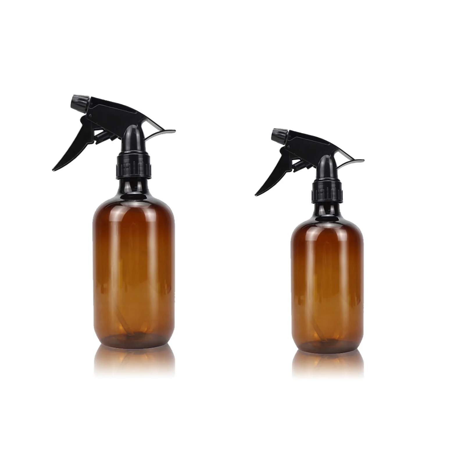 Disinfectant Dispenser 300ml Alcohol Spray Can PET Plastic Bottle Brown Spray Bottle For Household Disinfection Office Personal