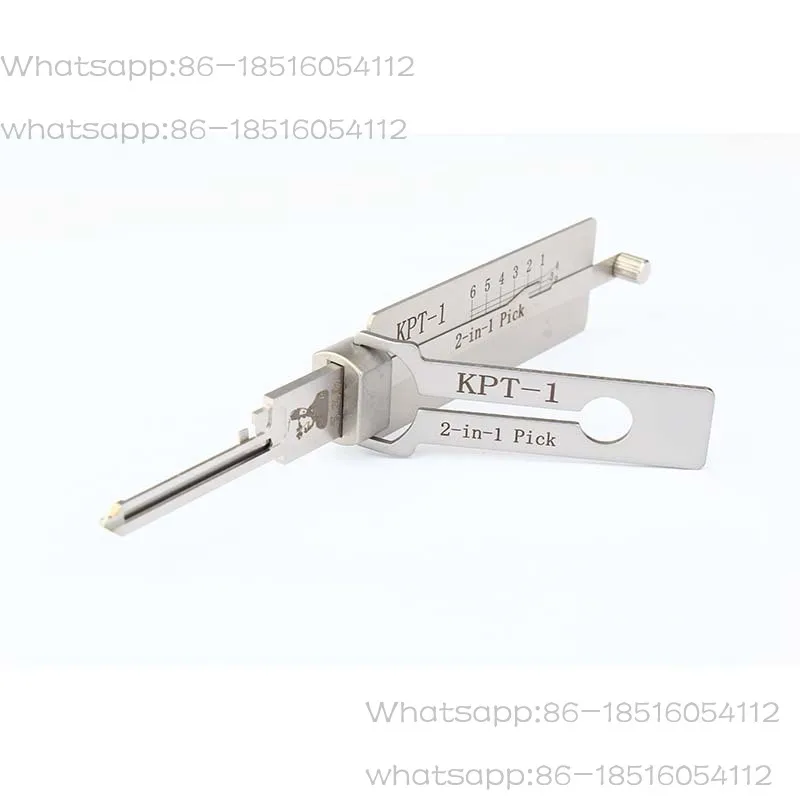 

LISHI Tools KPT-1 for Kopat Civil ock 2-in-1 Tool ock Opener ock Pick Set ocksmith Tools