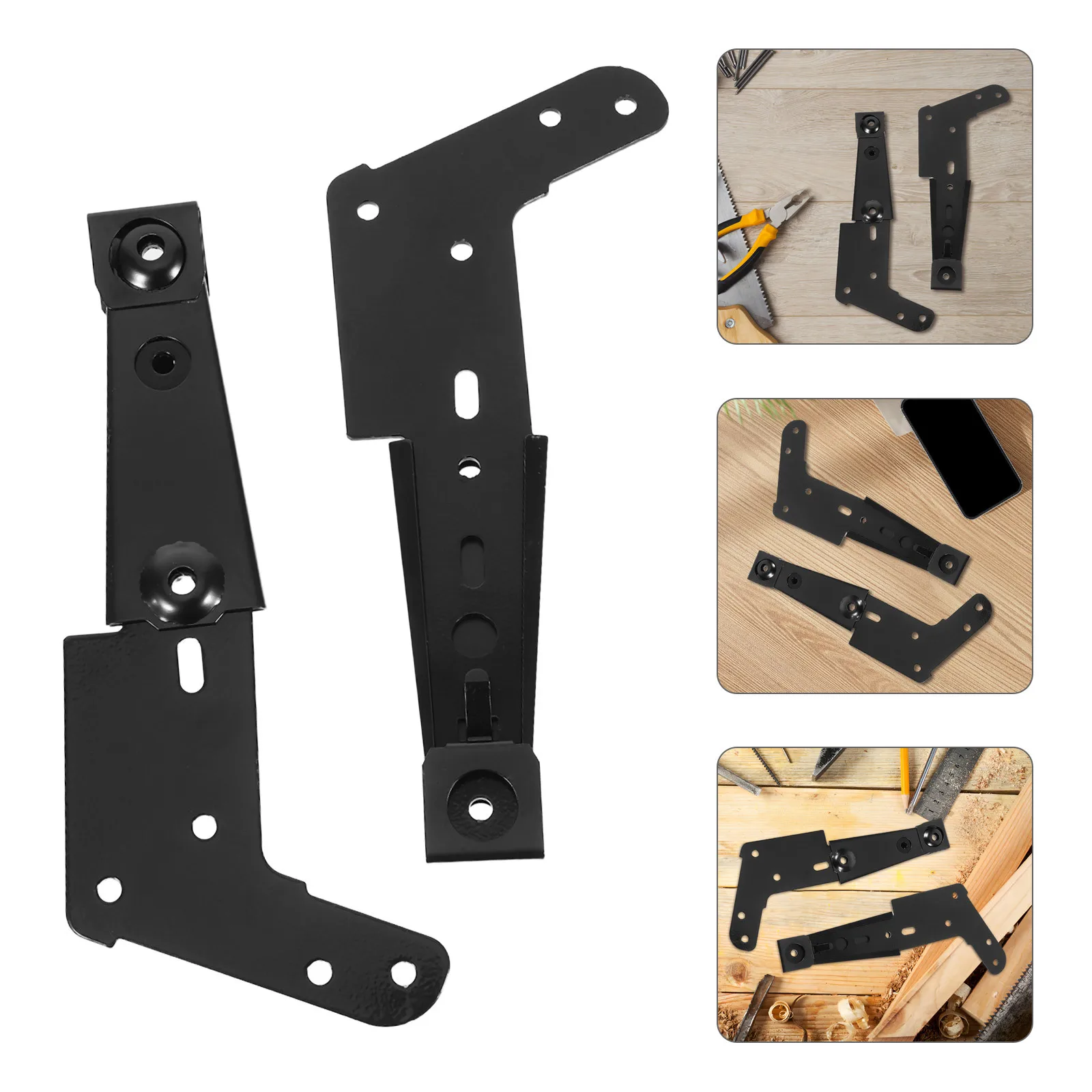 

2Pcs Sectional Sofa Connectors Metal Heavy Duty Modular Couch Clips Furniture Accessories for Loveseat Recliner Chair