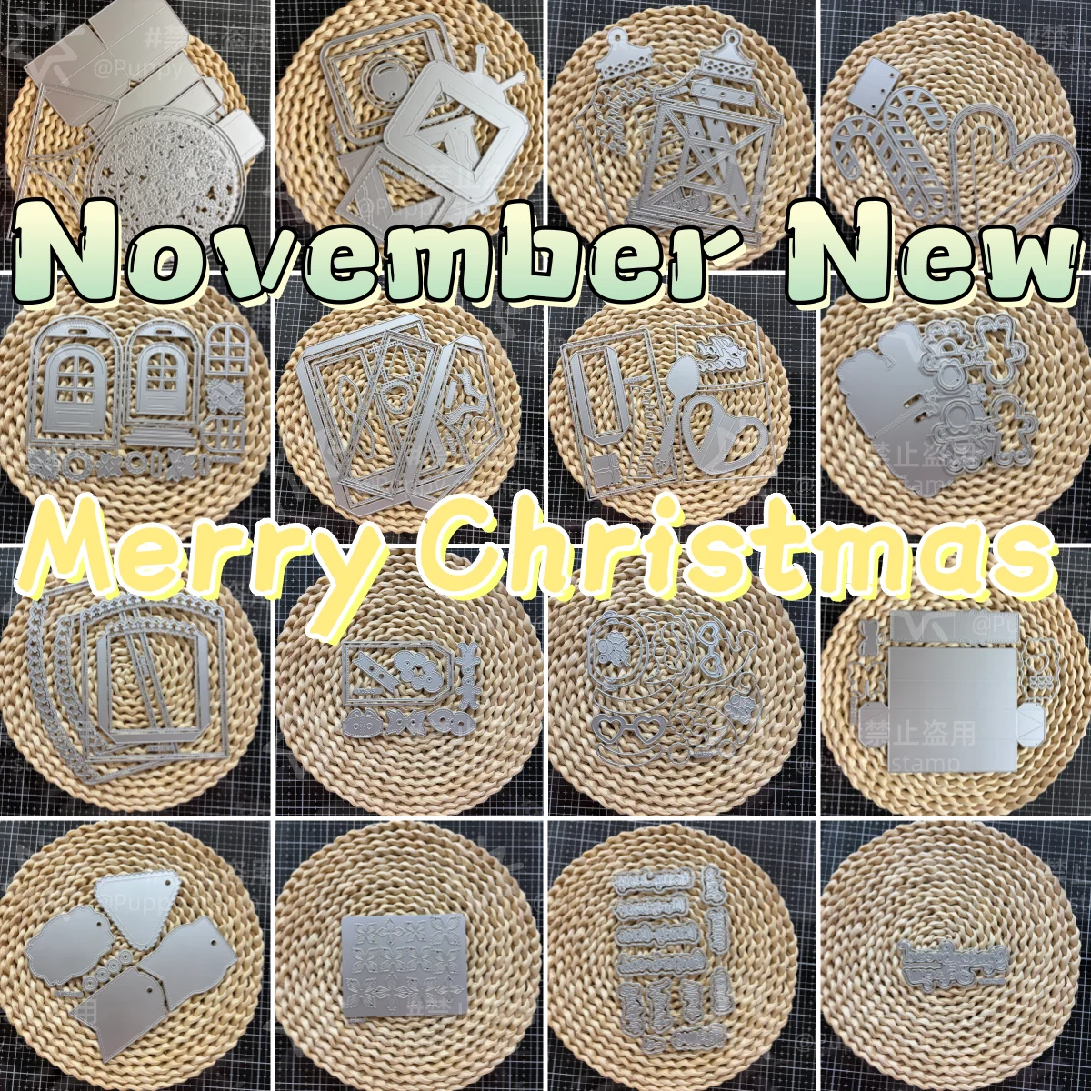 Caja de sobre 3D pan de jengibre panadería SAnta troqueles de corte de Metal sellos transparentes para hacer tarjetas de felicitación DIY papel artesanal de álbum de recortes