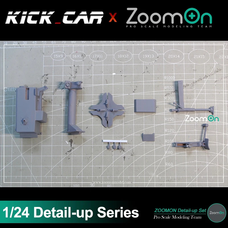 ZoomOn Z096 Tyre Changer Detail-up Modified Parts For Assembled Model Hobbyist Gift for Professional Adults