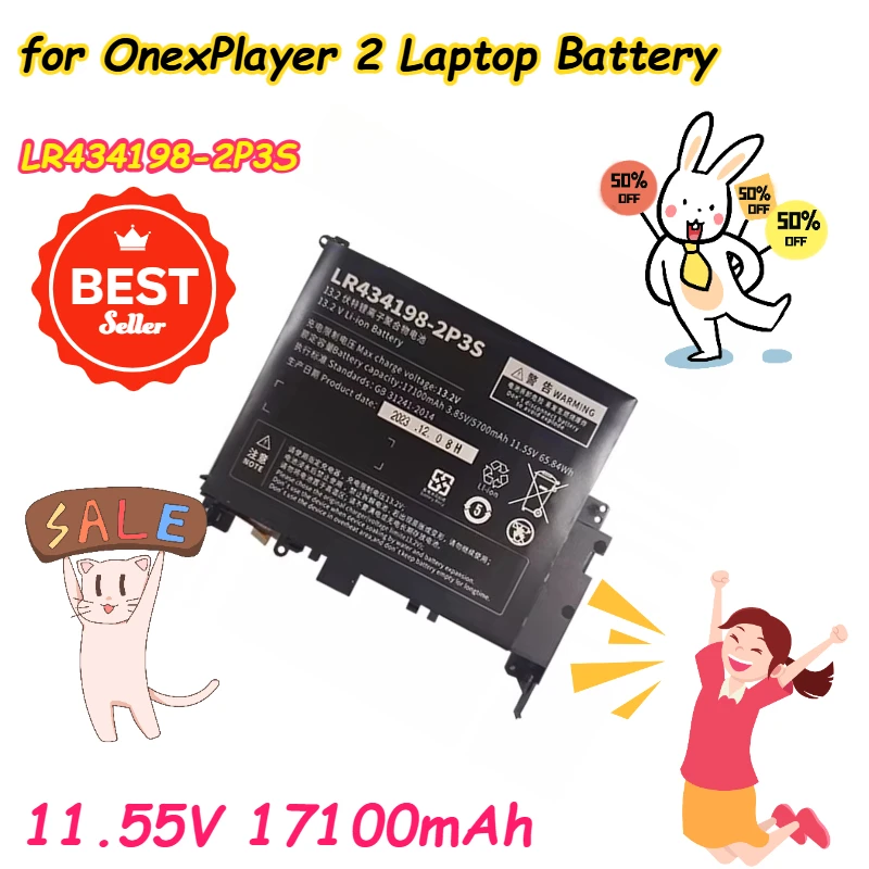 

LR434198-2P3SLR434198-2P3SLR434198-2P3S for OnexPlayer 2 Laptop Battery