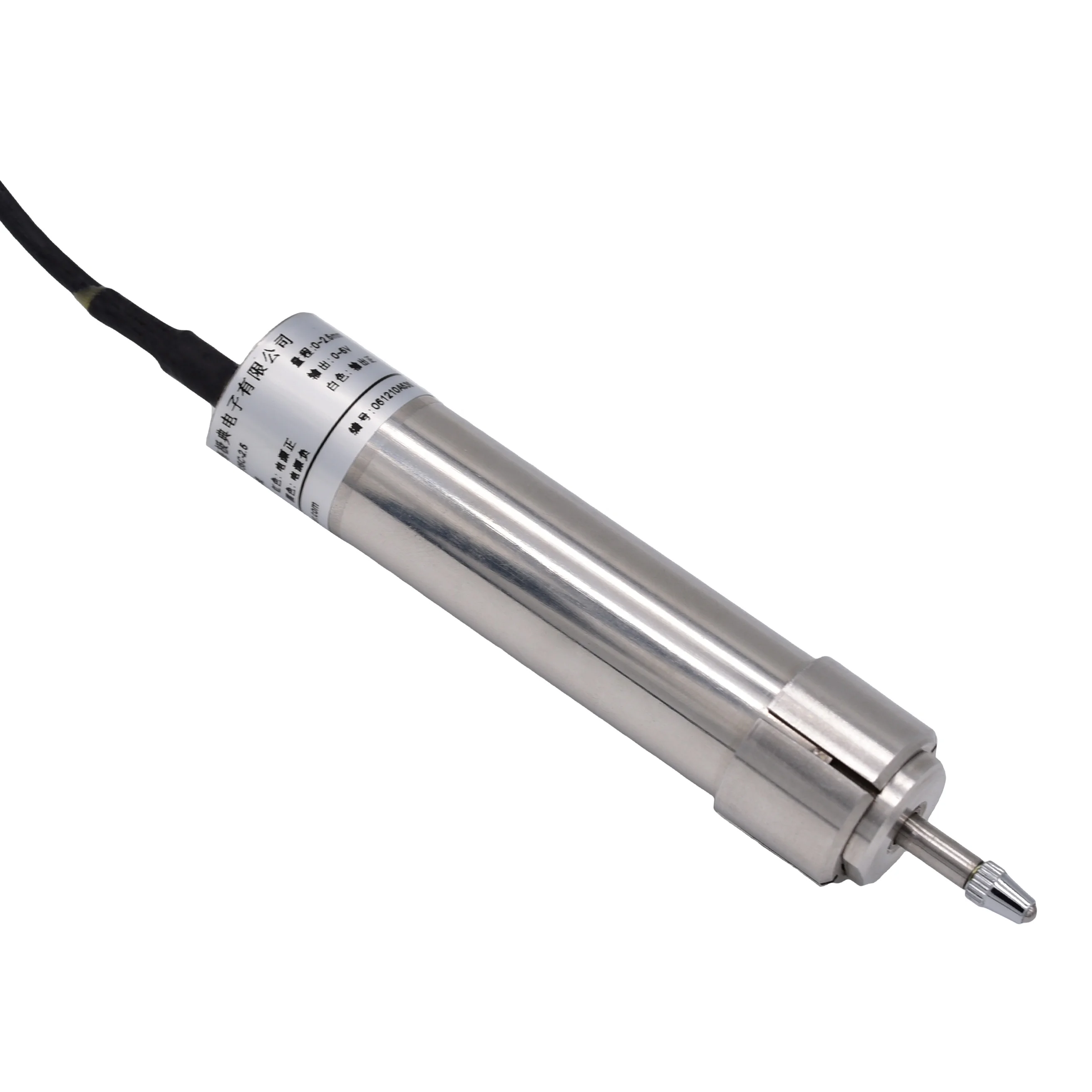 Precision/cheap 0~10V Spring Automatic Recovery LVDT Linear Position Sensor-Stroke Range 0-10mm