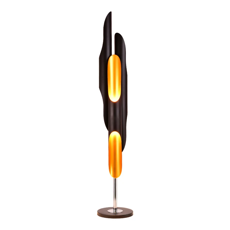 

Decorated black simple modern living room floor lamp, convenient, practical and durable
