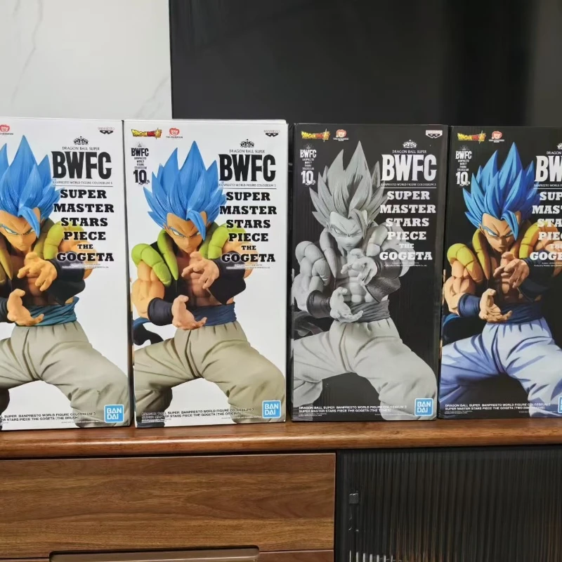Auf Lager Original Bandai Bwfc Sculptor Edition Gogeta Super Saiyajin Blau 01 Farben Variante Anime Action Figur Modell Spielzeug Geschenke