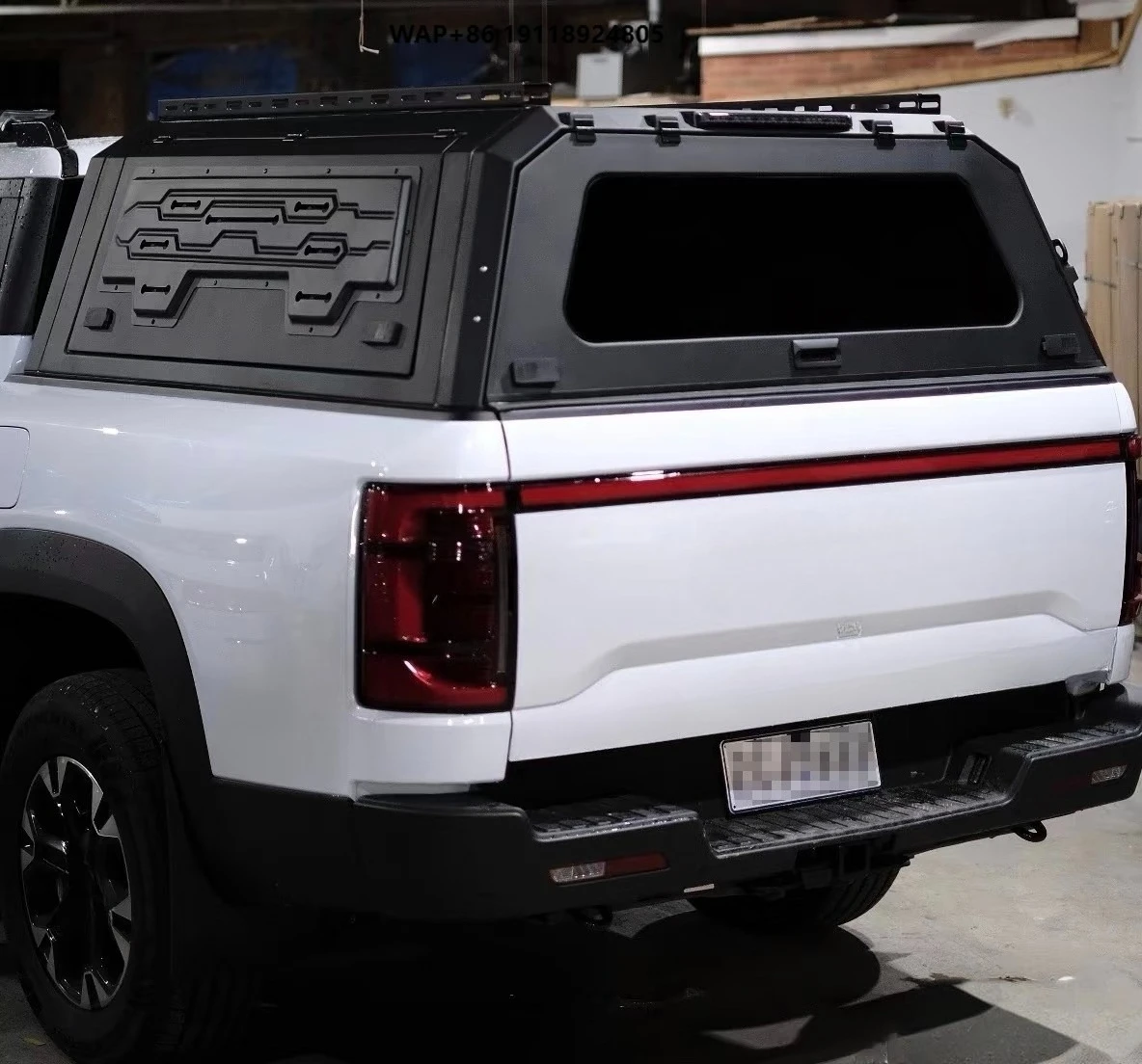 Waterproof Aluminum Hard Top Truck Canopy Pickup Bed Cover Exterior Accessories for  Navara  tacoma Jeep