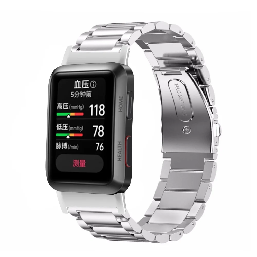 For Huawei Watch D Stainless Steel Strap Watch Band Bracelet Metal Watchband Replacement Wristband Accessories