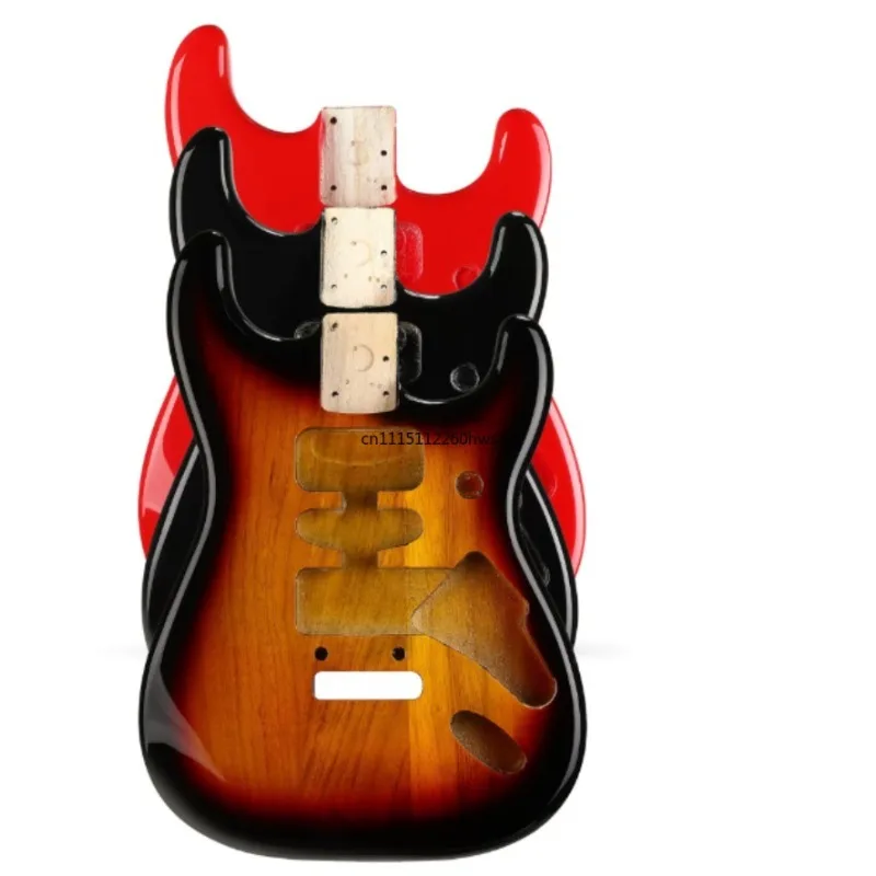 ST3 electric guitar body with shielding paint DIY accessories color ST alder single single pickup  BST-04 SSSS