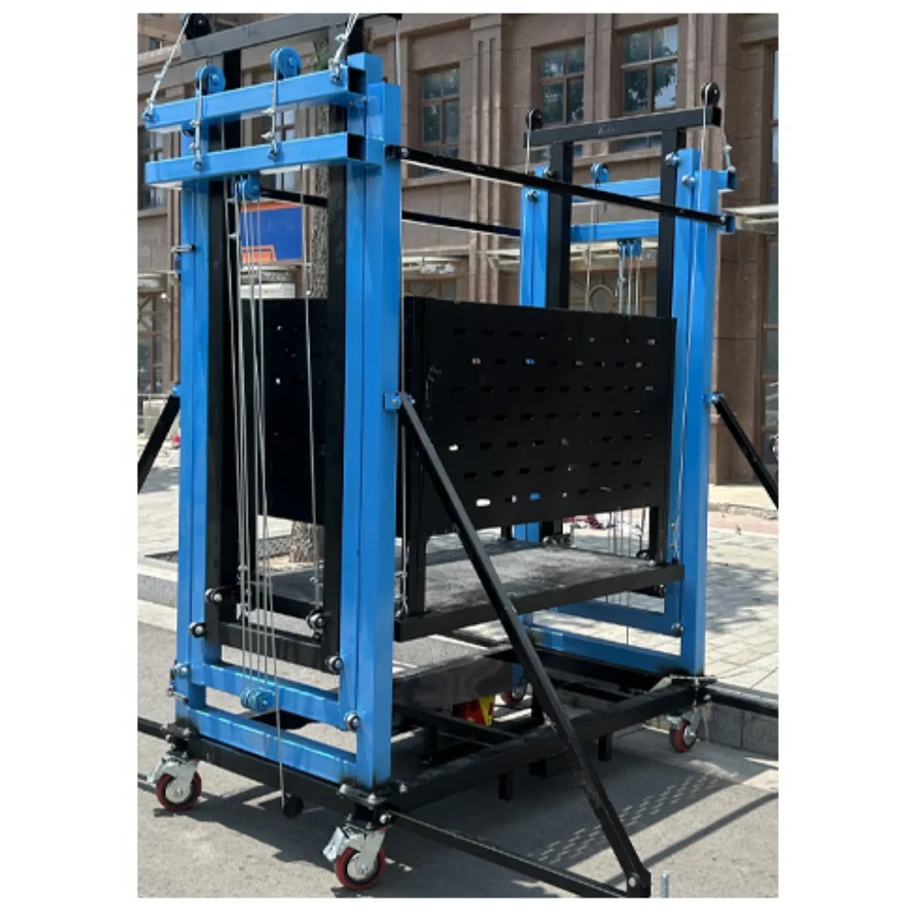 Plataforma de elevação doméstica para andaime elétrico móvel