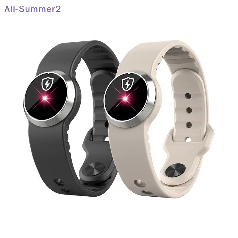 {Summer2} Wireless Adjustable Silicone Anti-Static Bracelet, Single Piece, Portable and Smart for Adults.