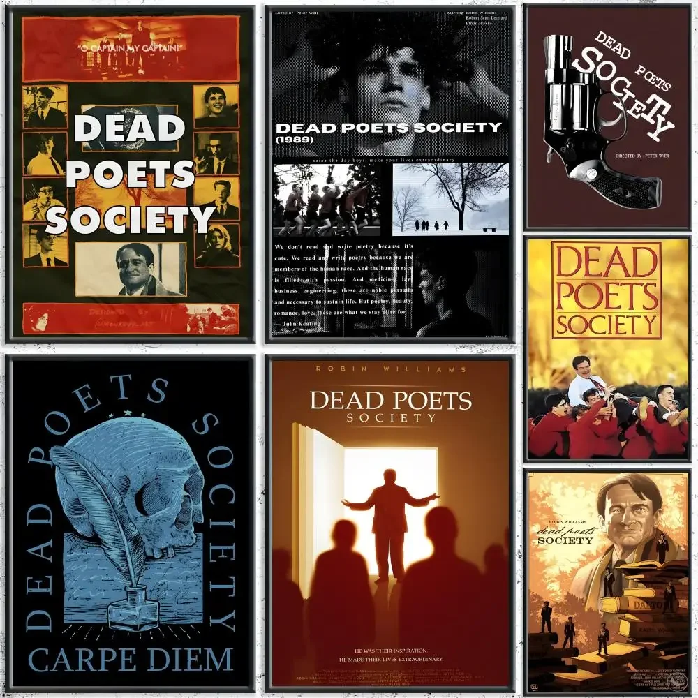 Dead P-Poets S-Society Movie Painting Calligraphy HD Canvas Poster Crease Free Waterproof All Space Wall Decor
