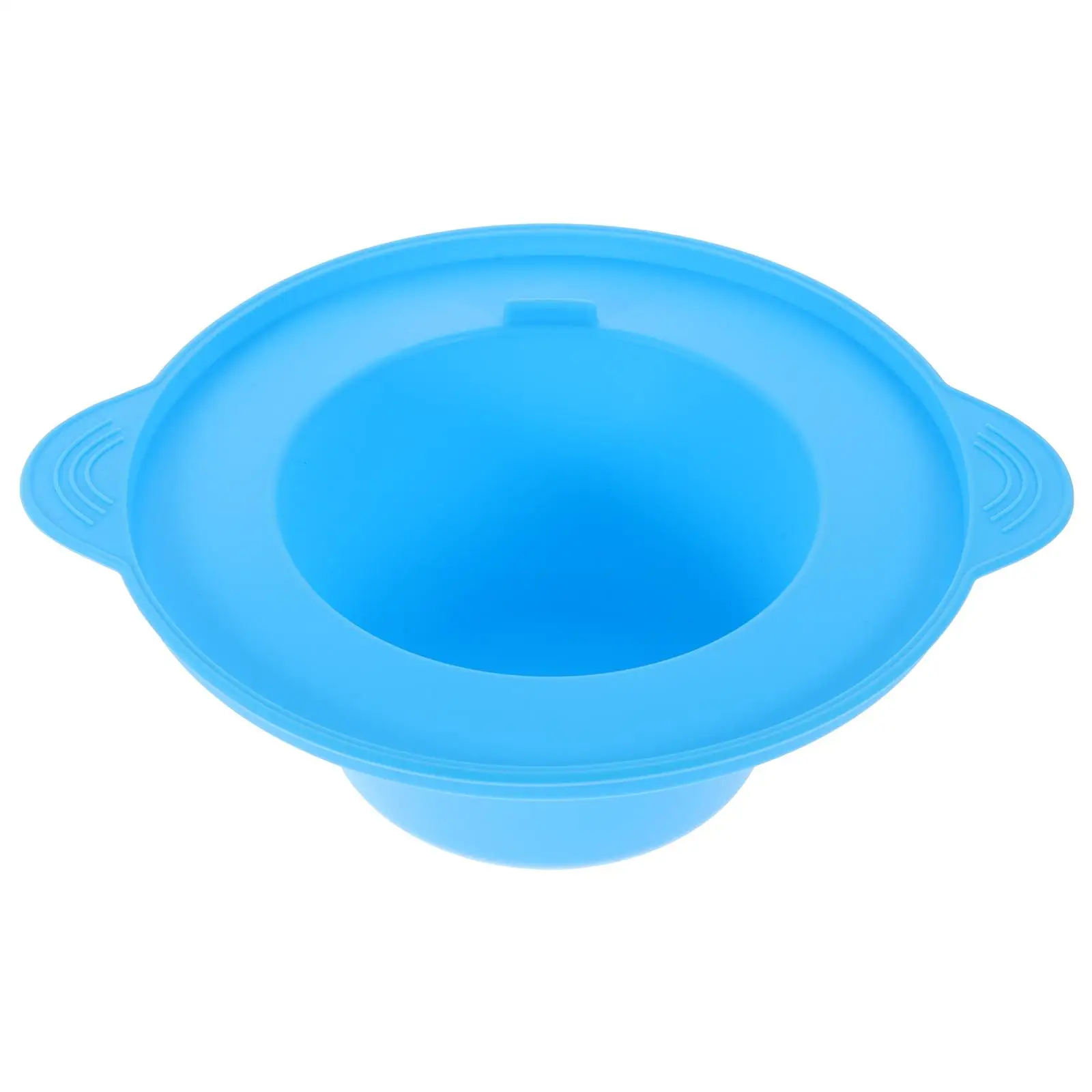 

400ml Silicone Wax Warmer Liner Blue Hair Removal Wax Melting Bowl Heater Large Capacity Even Heating Salon Home Use