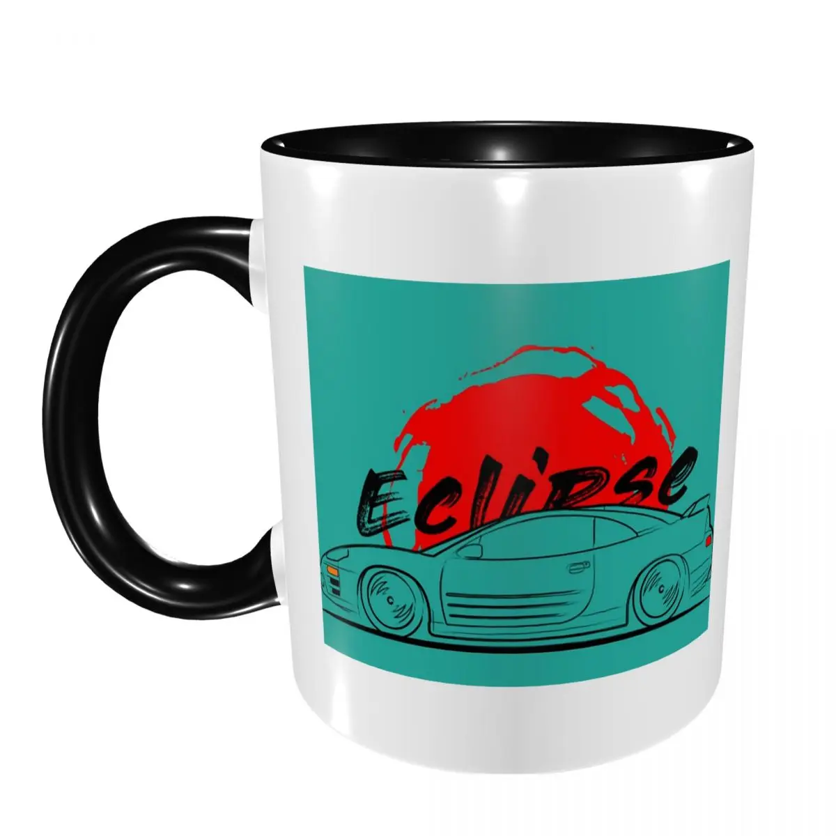 Taza Eclipse 3 3G ECLIPSE, tazas de café de cerámica divertidas, tazas de té, taza de leche, regalos para amigos