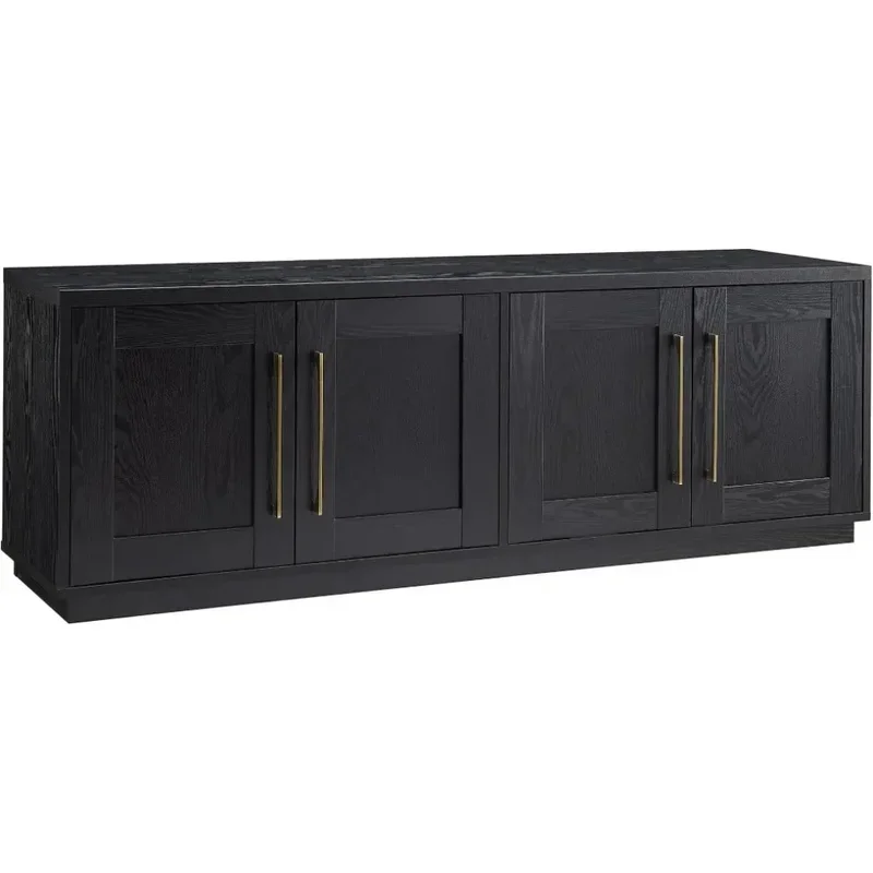 

Rectangular Black Grain TV Stand for TVs up to 80 Inches