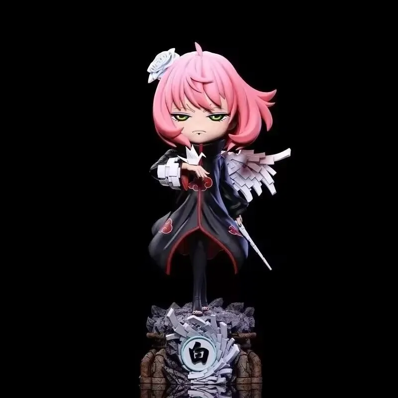 18.5cm Anya Forger Cos Konan Two-headed Figure SPY FAMILY GK Anime Figures Desktop Ornament Decorations Best Gifts for Children