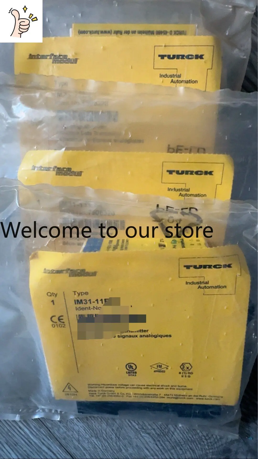 TURCK IM31-11Ex-i Isolation Barrier, Brand New And Unopened