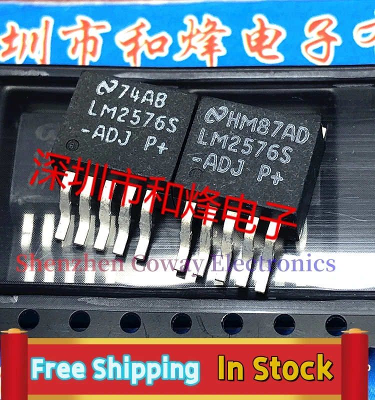 10PCS-30PCS  LM2576S-ADJ    TO-263-5      In Stock Fast Shipping