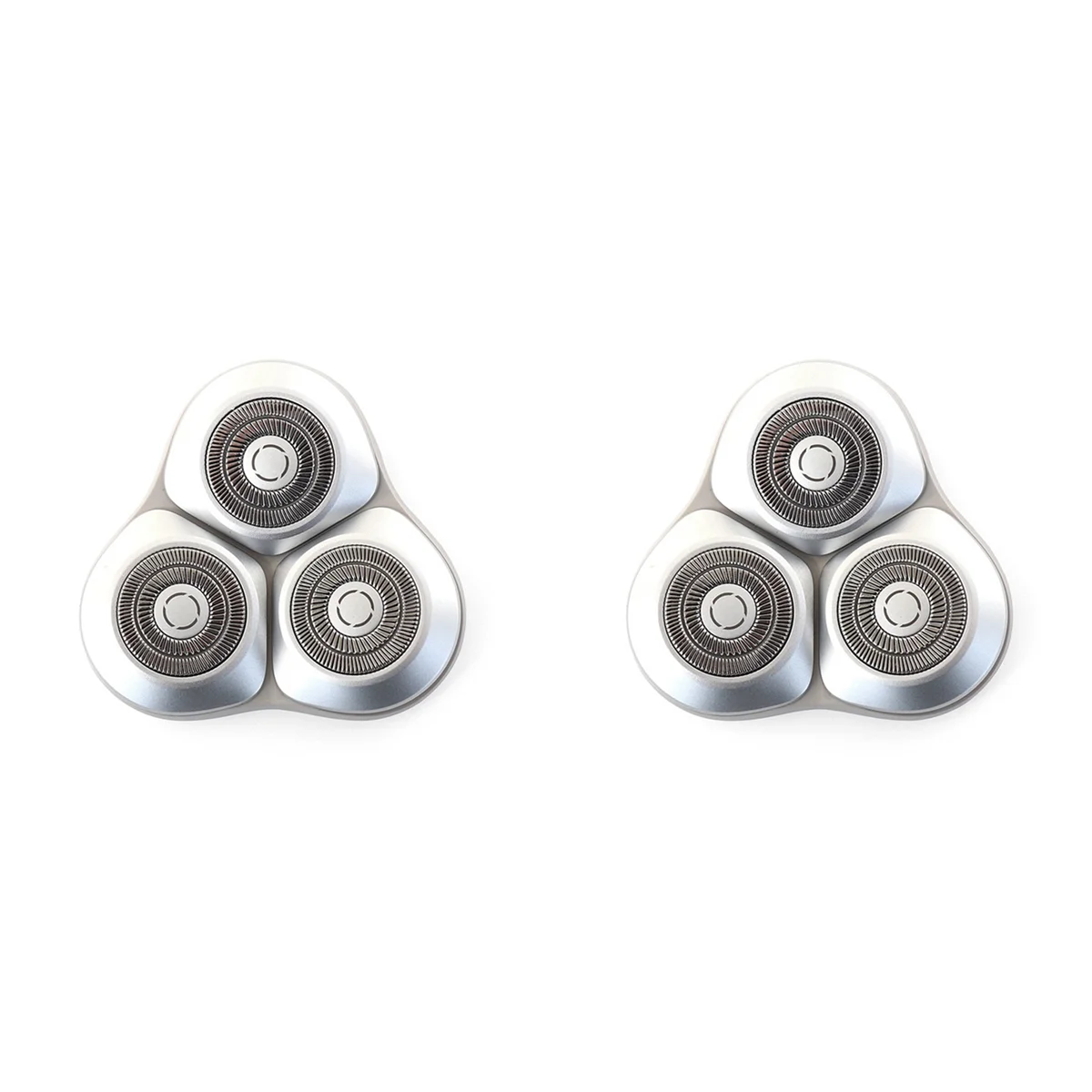 A20M 2X для электробритв S101, сменное лезвие, триммер для бороды, замена бритья волос -серый + серебристый