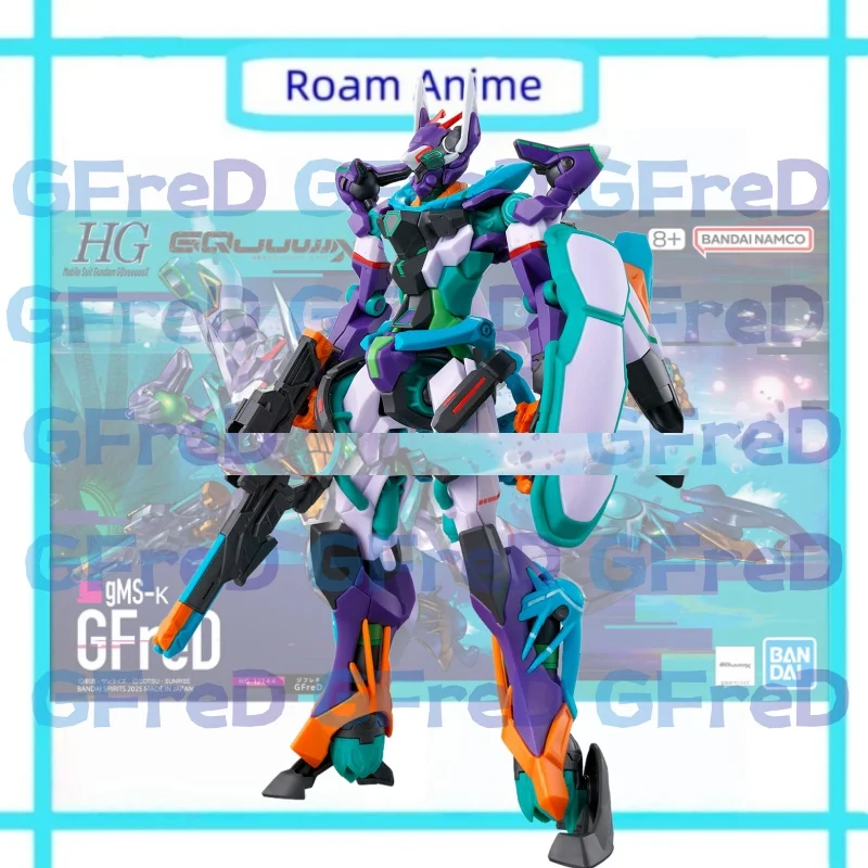 

Original Bandai Anime Model Gundam HG GQuuuuuuX GMS-K GFreD Assembly Action Figures Collectible Toys Gift for Kids Spot Goods
